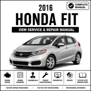 2016 Honda Fit Service and Repair Manual