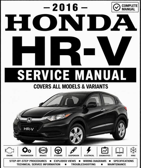 2016 Honda HR-V Service and Repair Manual