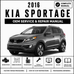 2016 Kia Sportage Service and Repair Manual