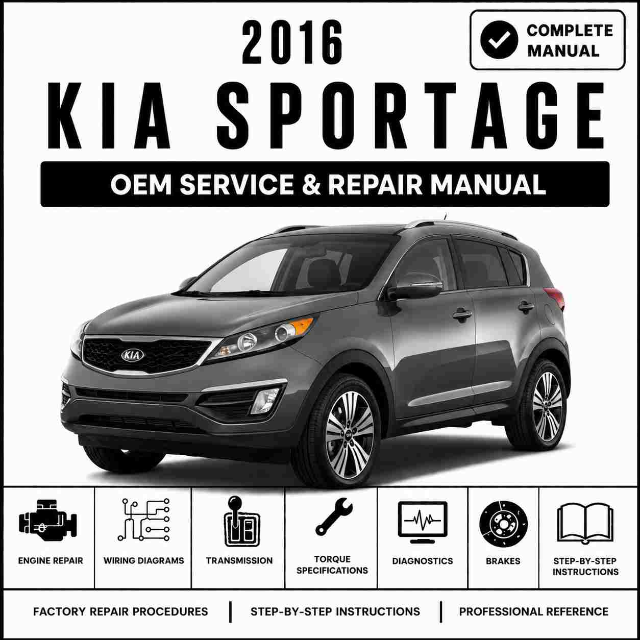 2016 Kia Sportage Service and Repair Manual