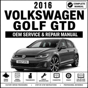 2016 Volkswagen Golf GTD Service and Repair Manual