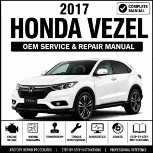 2017 Honda Vezel Service and Repair Manual