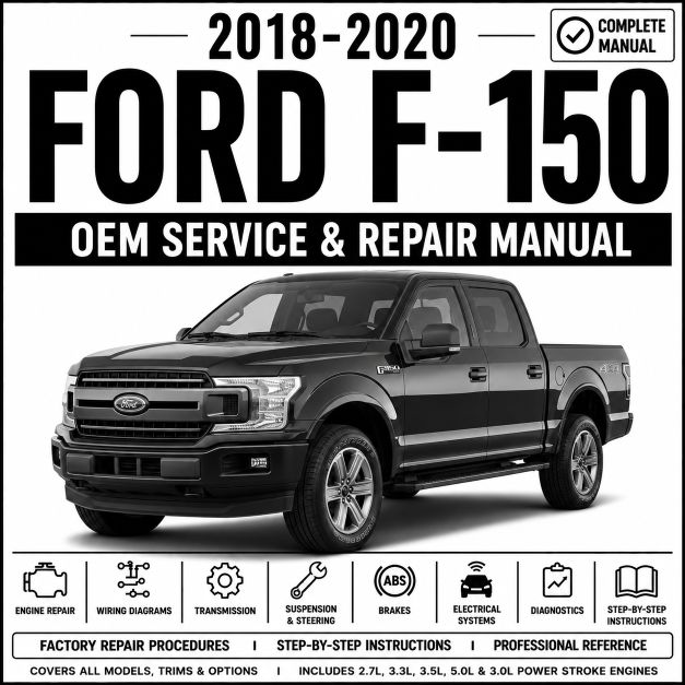 2018-2020 Ford F150 Service and Repair Manual