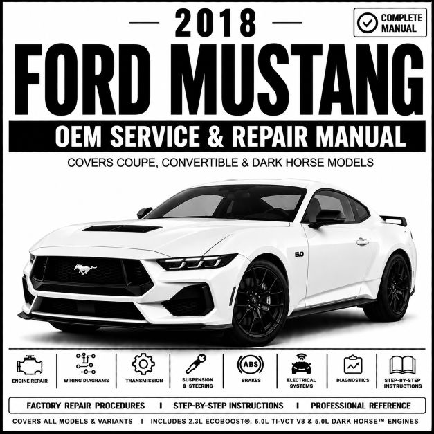 2018 Ford Mustang Service and Repair Manual