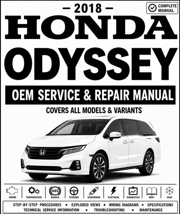 2018 Honda Odyssey Service and Repair Manual