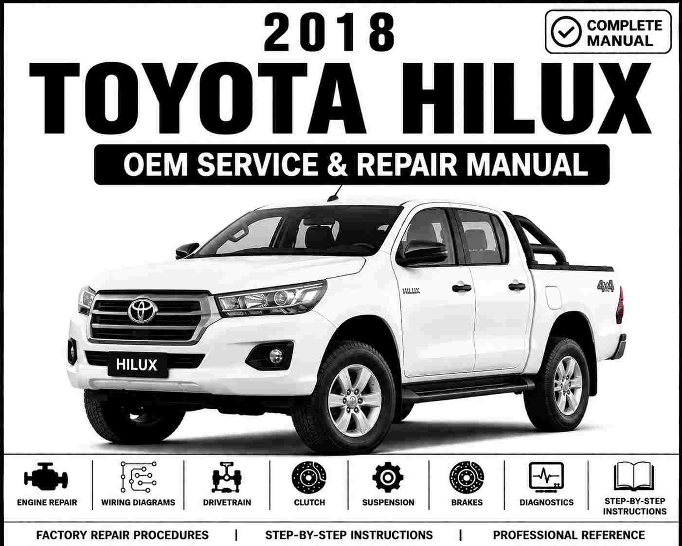 2018 Toyota Hilux Service and Repair Manual