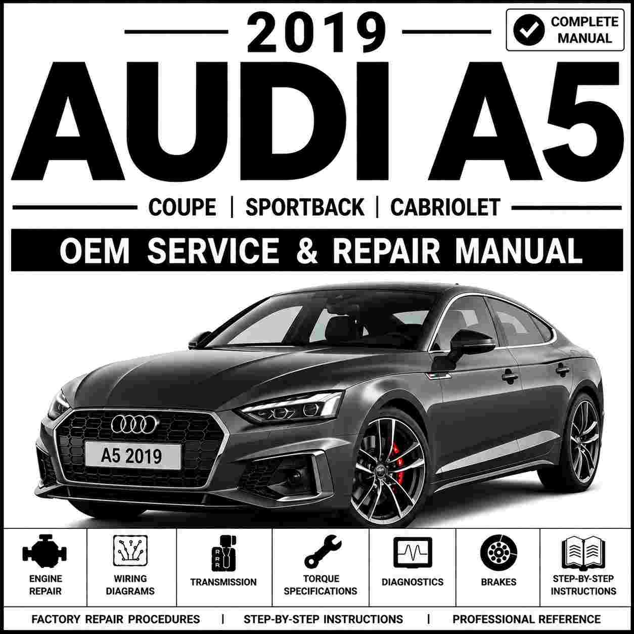 2019 Audi A5 Service and Repair Manual