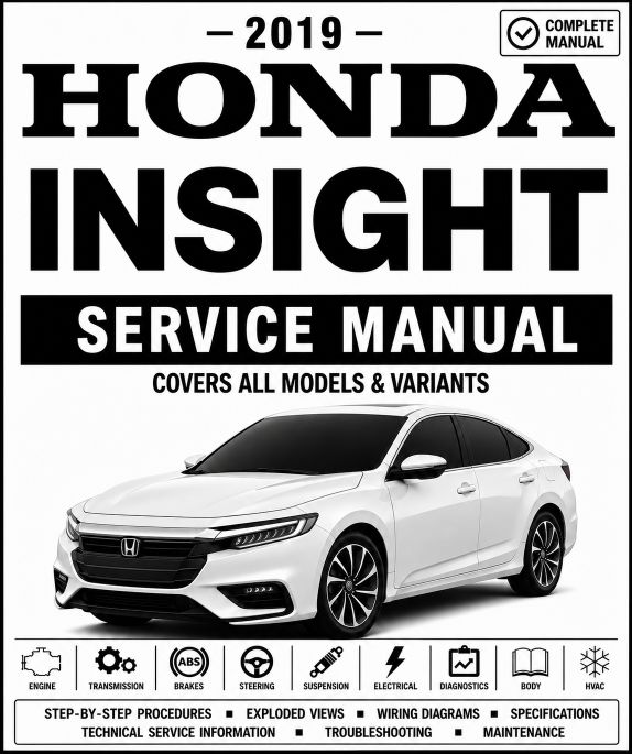 2019 Honda Insight Service and Repair Manual