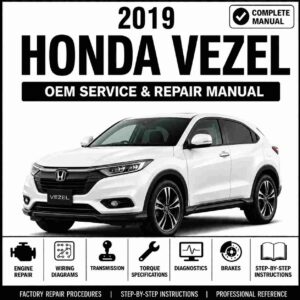 2019 Honda Vezel Service and Repair Manual