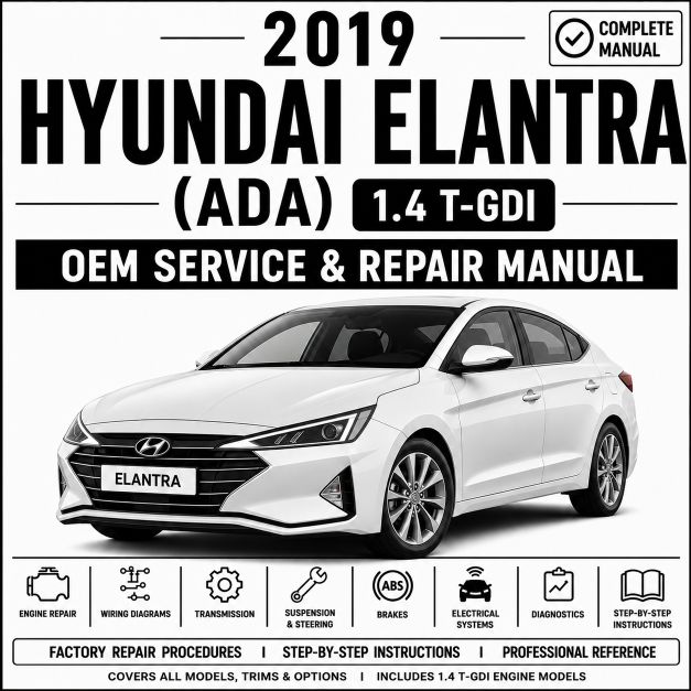 2019 Hyundai Elantra 1.4L Turbo Service and Repair Manual
