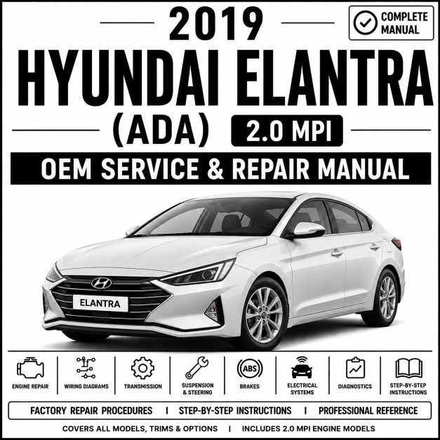 2019 Hyundai Elantra (ADA) 2.0L Service and Repair Manual