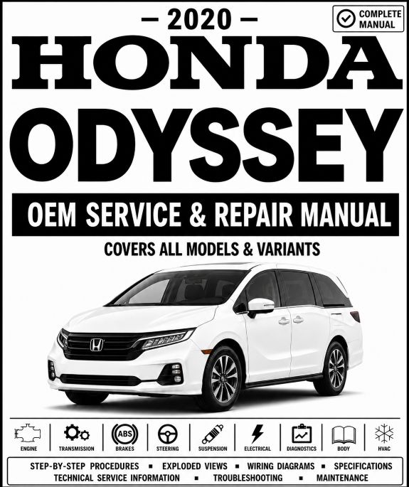 2020 Honda Odyssey Service and Repair Manual
