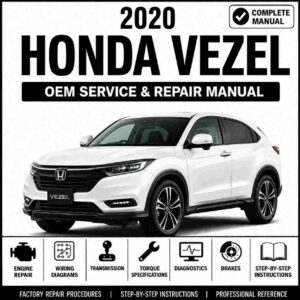 2020 Honda Vezel Service and Repair Manual