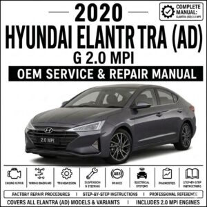 2020 Hyundai Elantra (2.0L MPI) AD Service and Repair Manual