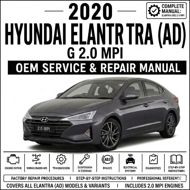 2020 Hyundai Elantra (2.0L MPI) AD Service and Repair Manual