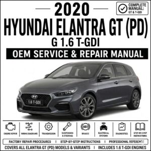 2020 Hyundai Elantra GT (1.6L T-GDI) Service and Repair Manual