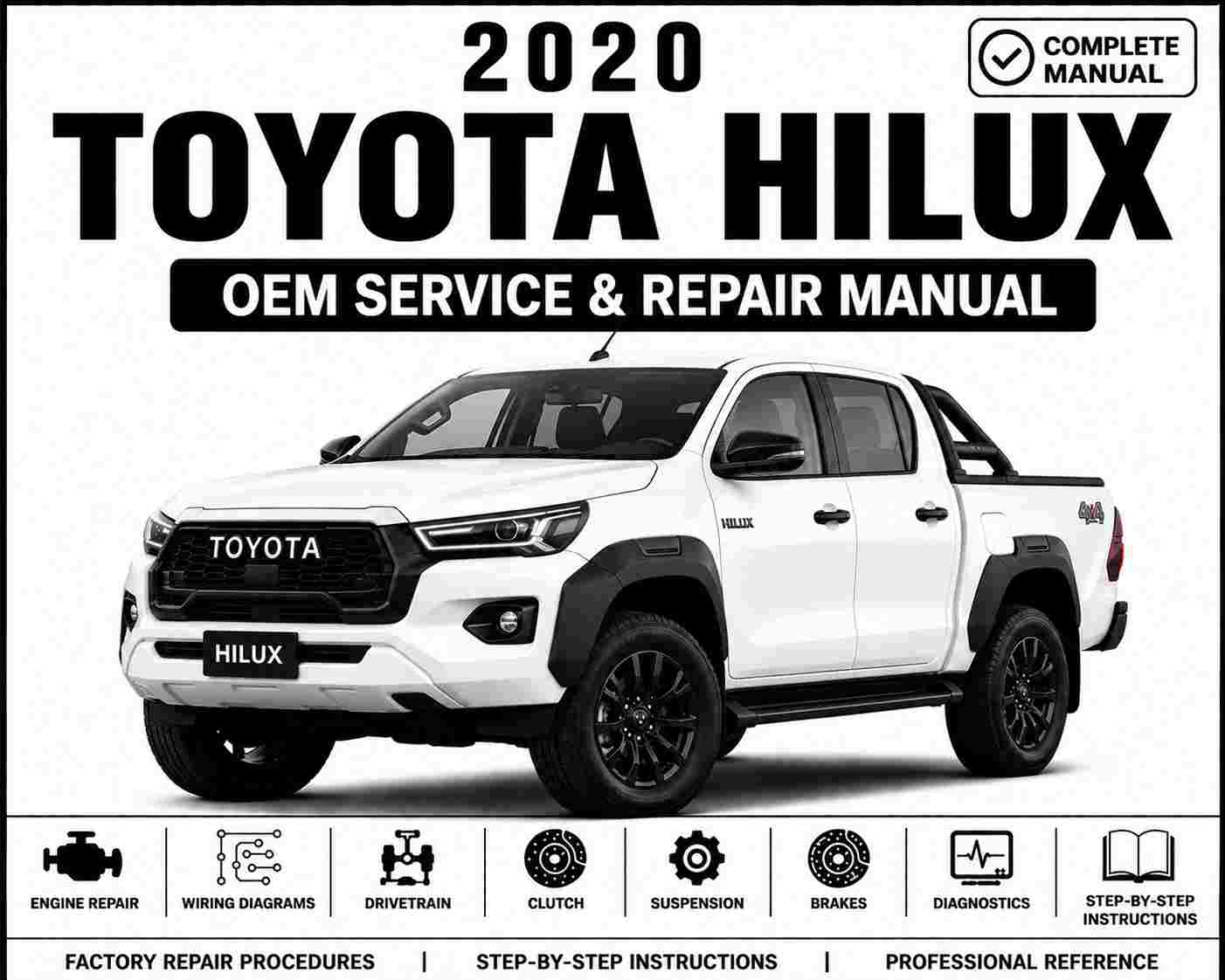 2020 Toyota Hilux Service and Repair Manual