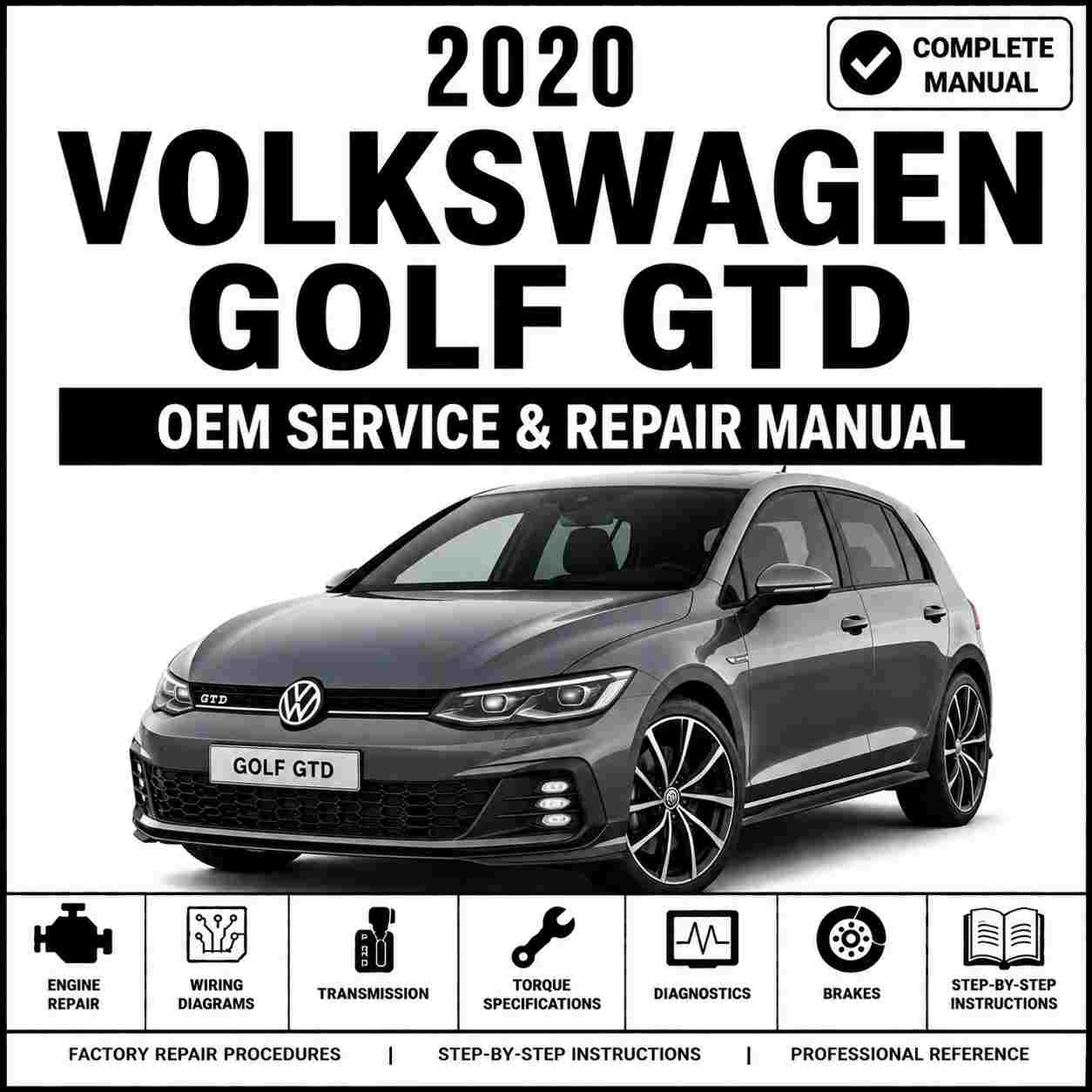 2020 Volkswagen Golf GTD Service and Repair Manual