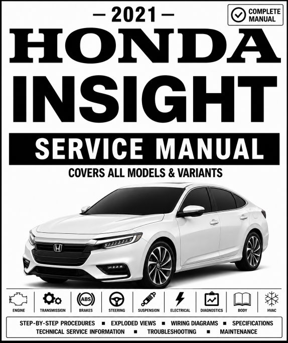 2021 Honda Insight Service and Repair Manual