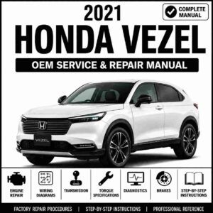 2021 Honda Vezel Service and Repair Manual