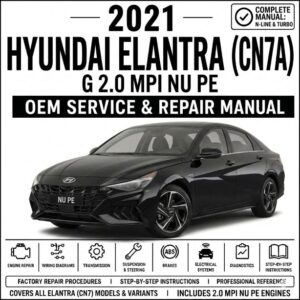 2021 Hyundai Elantra (2.0L MPI) CN7A Service and Repair Manual