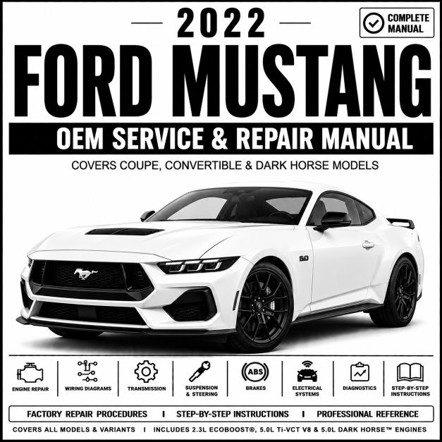2022 Ford Mustang Service and Repair Manual