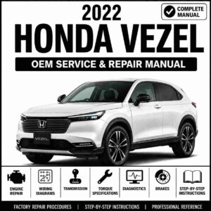 2022 Honda Vezel Service and Repair Manual
