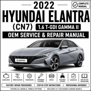 2022 Hyundai Elantra (1.6L T-GDI) Service and Repair Manual