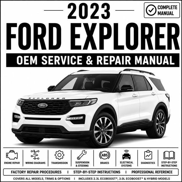 2023 Ford Explorer Service and Repair Manual