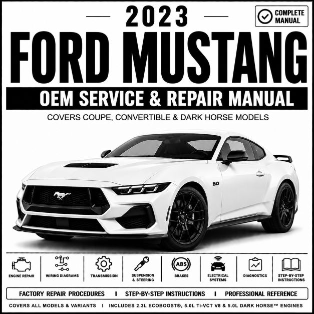 2023 Ford Mustang Service and Repair Manual