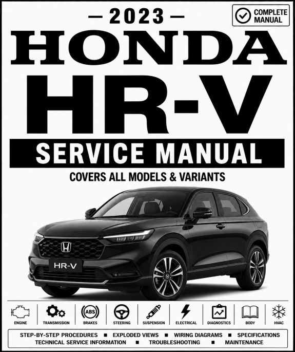 2023 Honda HR-V Service and Repair Manual