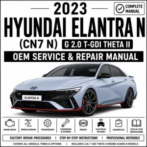 2023 Hyundai Elantra N (2.0L T-GDI) Service and Repair Manual