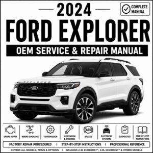 2024 Ford Explorer Service and Repair Manual