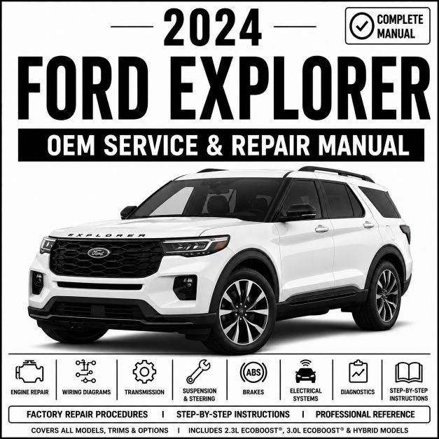 2024 Ford Explorer Service and Repair Manual