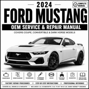 2024 Ford Mustang Service and Repair Manual