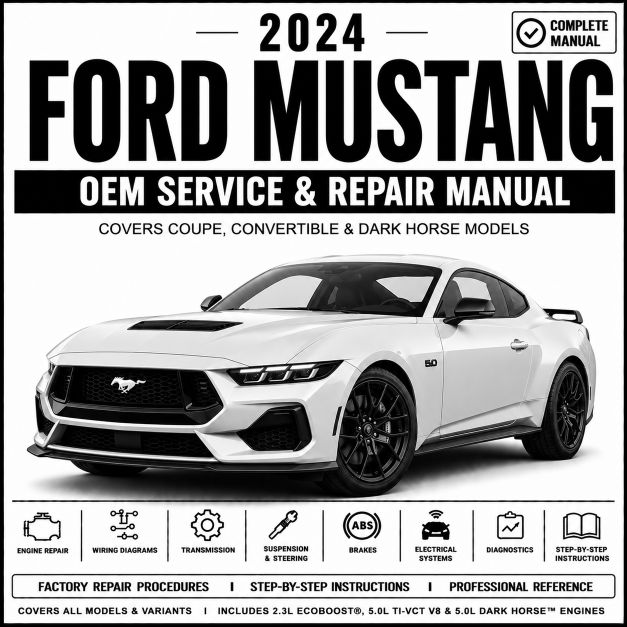2024 Ford Mustang Service and Repair Manual
