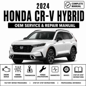 2024 Honda CR-V Hybrid Service and Repair Manual