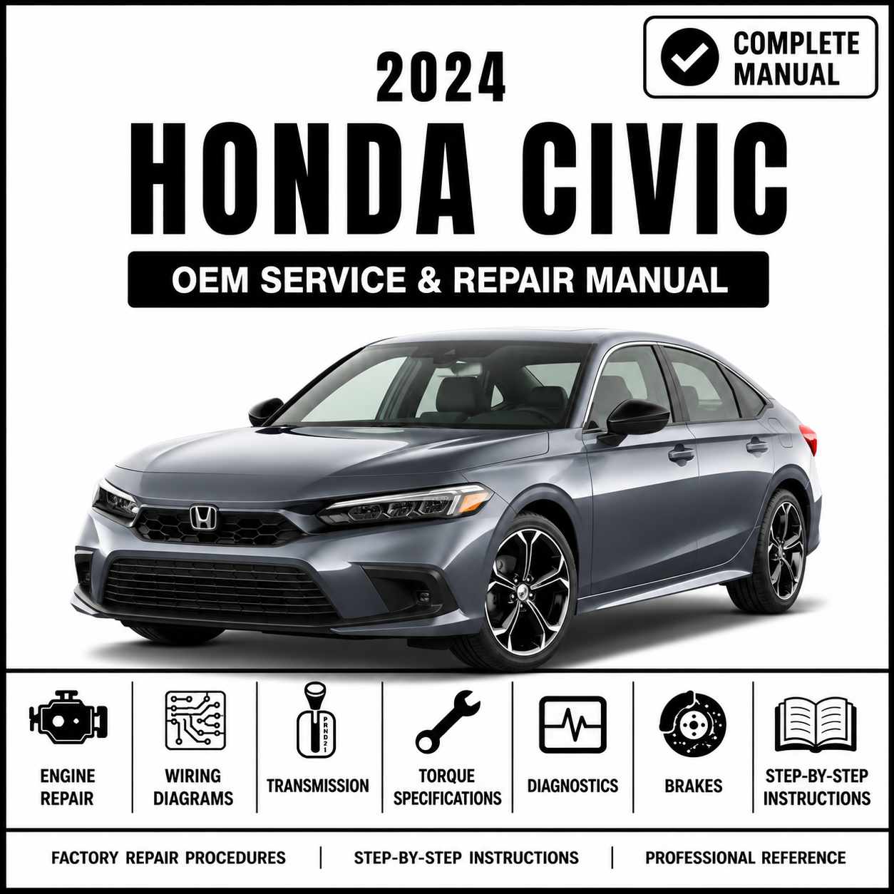 2024 Honda Civic Service and Repair Manual