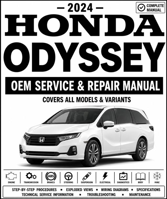 2024 Honda Odyssey Service and Repair Manual