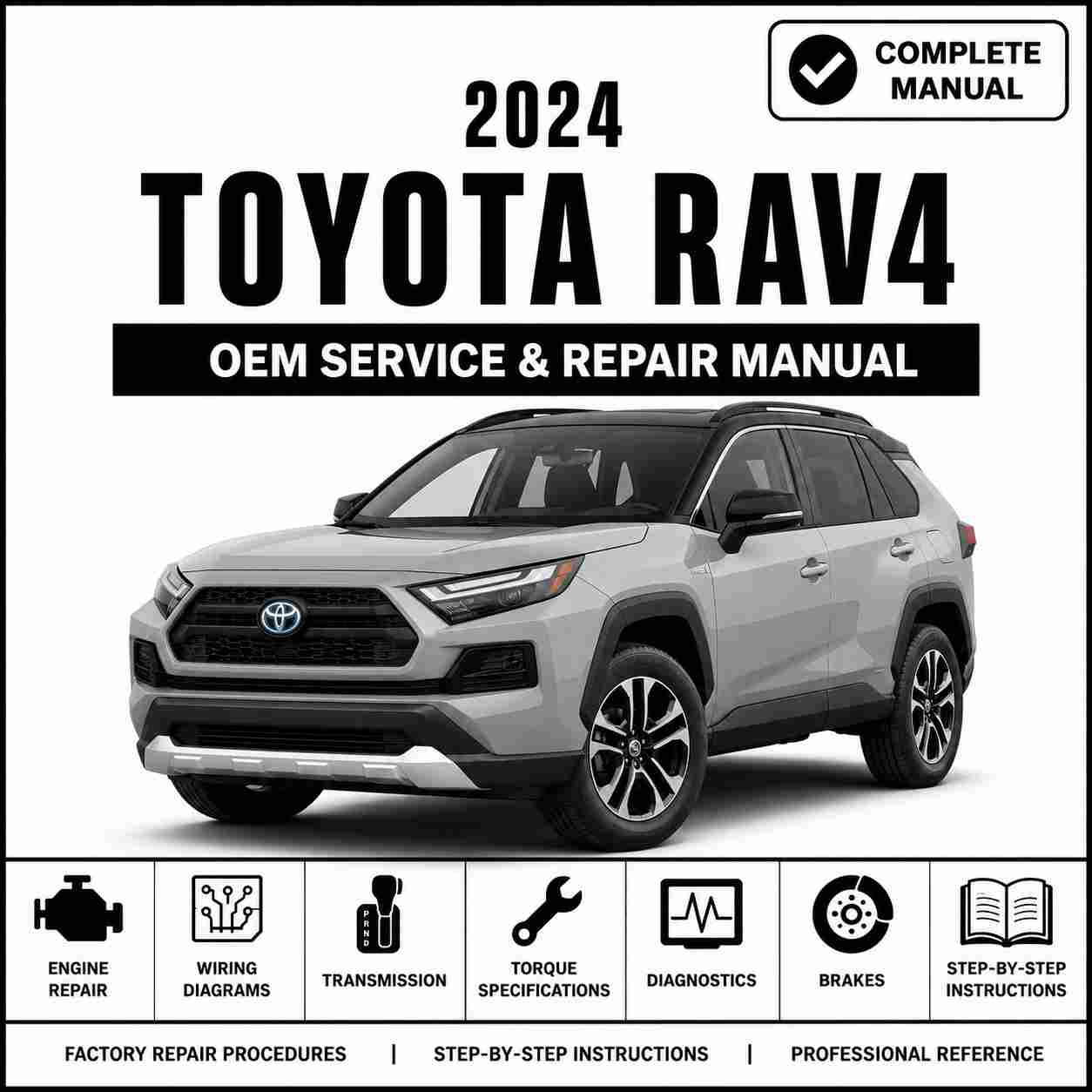 2024 Toyota RAV4 Prime Service and Repair Manual