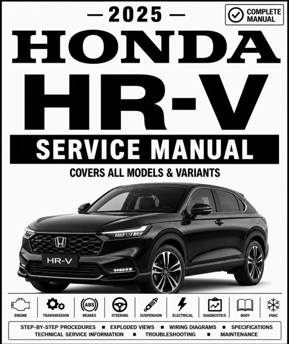 2025 Honda HR-V Service and Repair Manual