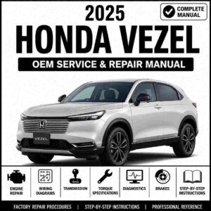 2025 Honda Vezel Service and Repair Manual