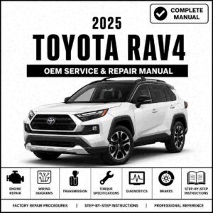 2025 Toyota RAV4 Plug-in Hybrid Service and Repair Manual