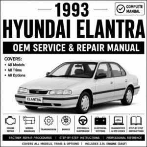1993 Hyundai Elantra Service and Repair Manual