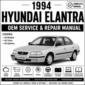 1994 Hyundai Elantra Service and Repair Manual