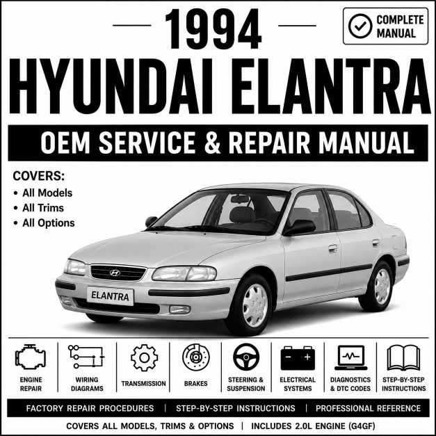 1994 Hyundai Elantra Service and Repair Manual