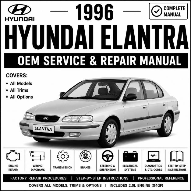 1996 Hyundai Elantra Service and Repair Manual