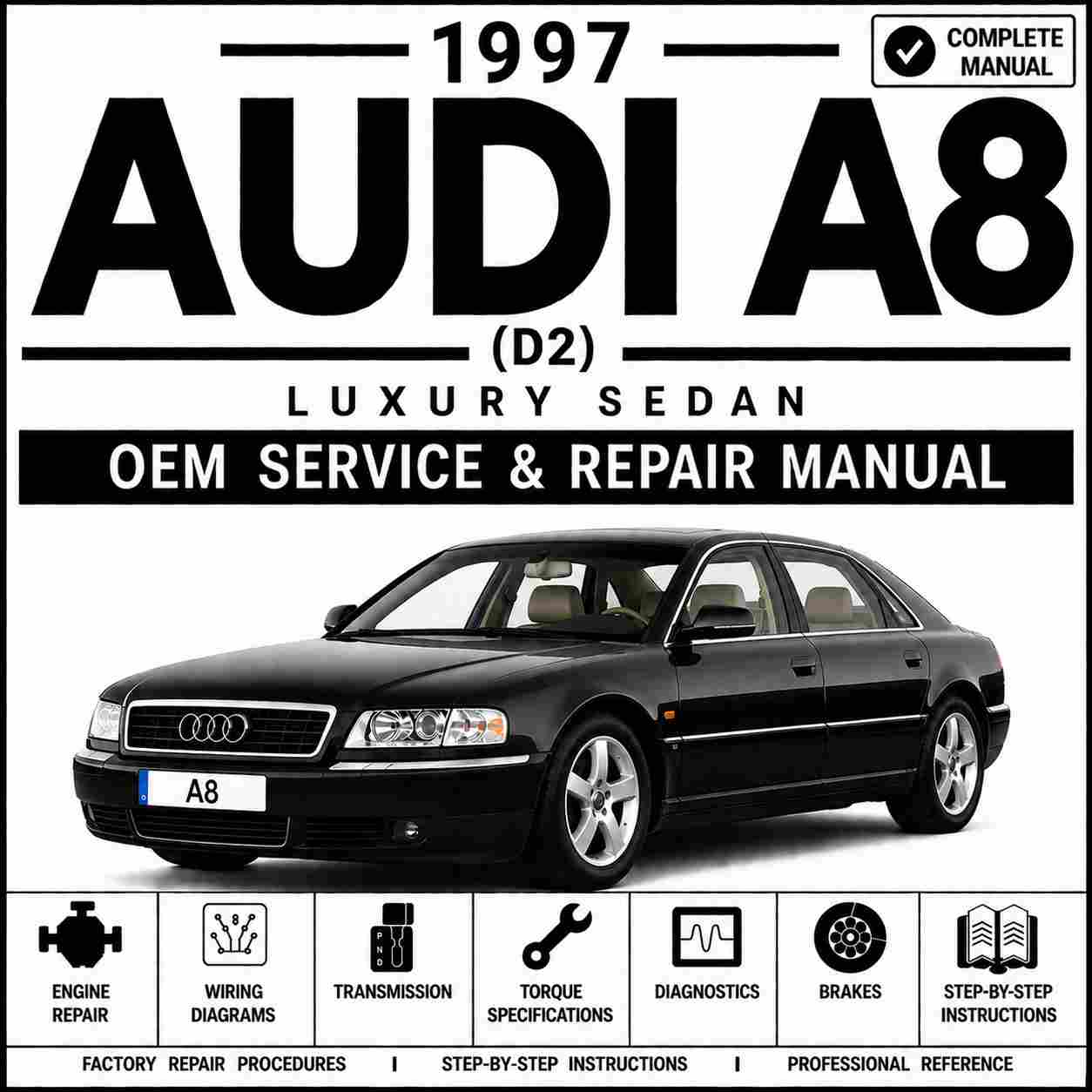 1997 Audi A8 (D2) Service and Repair Manual