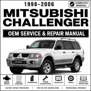 1998-2006 Mitsubishi Challenger Service and Repair Manual