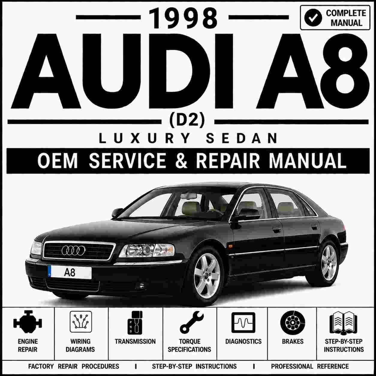 1998 Audi A8 (D2) Service and Repair Manual